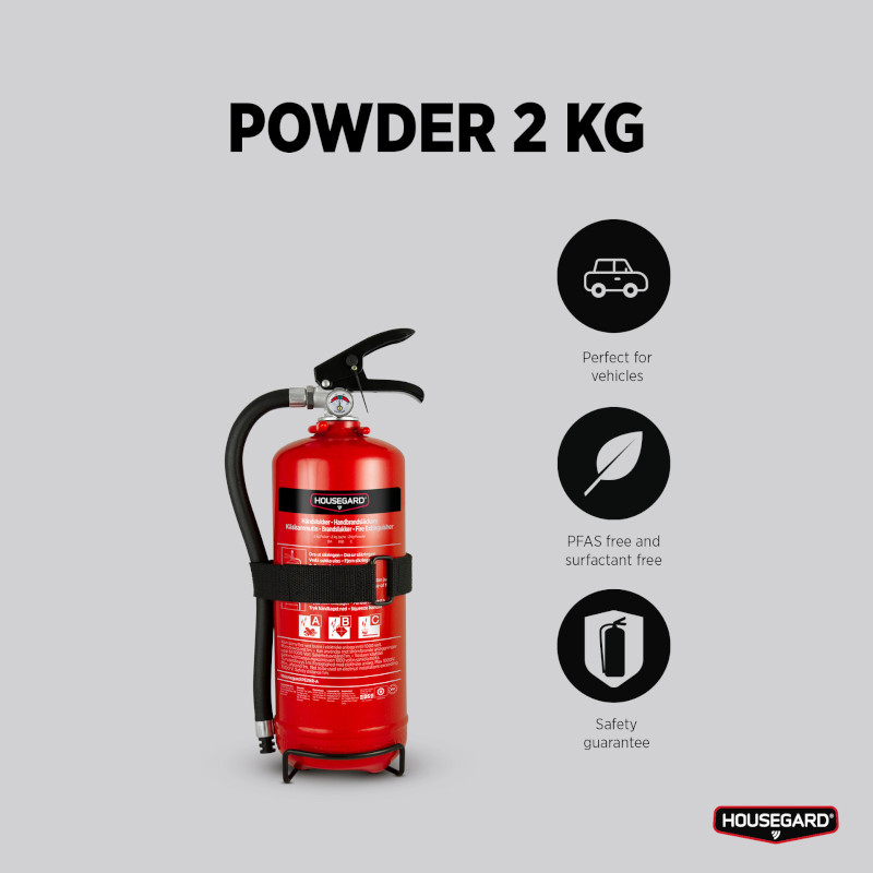 Brandsläckare 2kg pulver - Bild 6